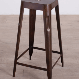 V Bar Stool Industrial Metal