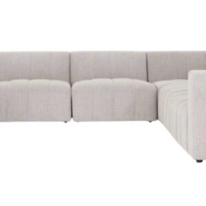V Sofa Sectional Dove Grey