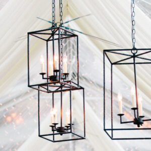 V Decor Chandelier Lantern Small