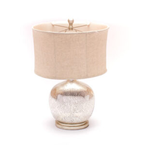 V DÉCor Lamp Mercury Glass Coin