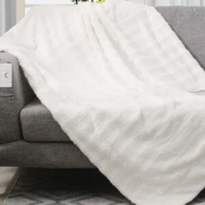 V DÉCor Throw Stripe Ivory