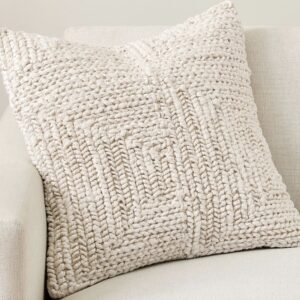 V Pillow Bobble Knit Cover