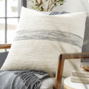 V Pillow Carine Woven