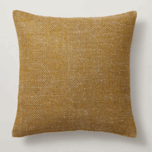 V Pillow Chunky Linen Two Tone Cover