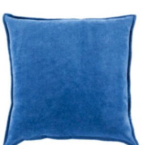 V Pillow Cotton Dark Blue
