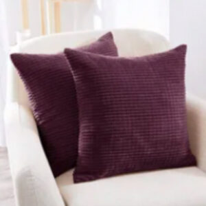 V Pillow Deconovo Reversible Purple