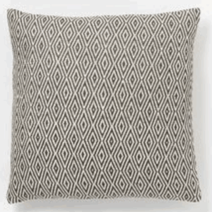 V Pillow Diamond Charcoal