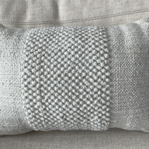 V Pillow Houston Ecru Lumbar Cream