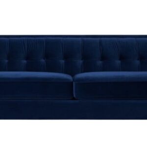 V Lounge Modern Tux Tufted Sofa Navy