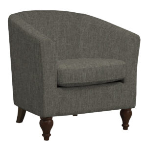 V Chair Linen Grey
