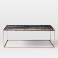 V Table Coffee Black Marble
