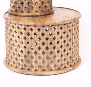 V Table Coffee Harlequin Wood