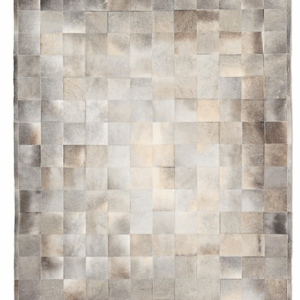 V Area Rug Hide Patchwork