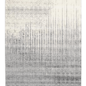 V Area Rug Ombre Grey