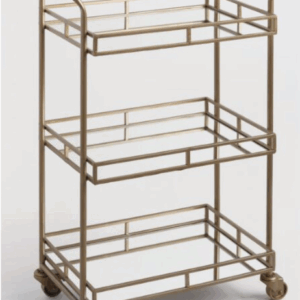 V F&B Cart Gold Bar